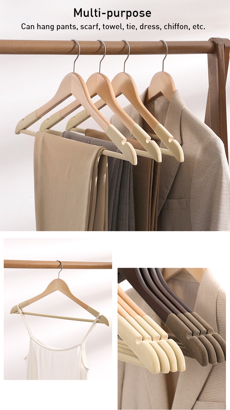 Wooden Flocking Hanger-5